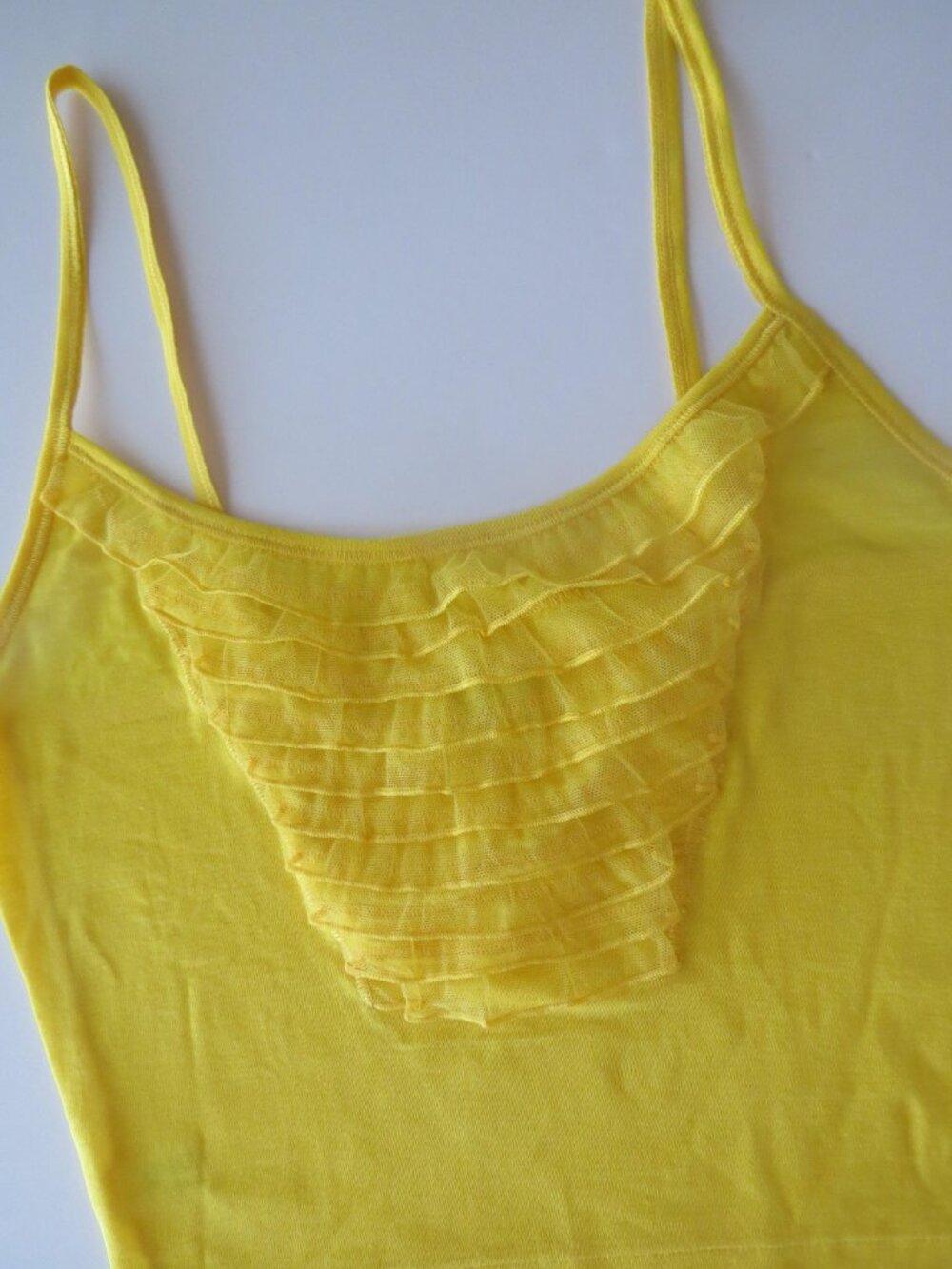 Vintage Italian La Perla Malizia Camisole, Ruffle Cami Top, NWT Designer, Made i - Picture 5 of 9